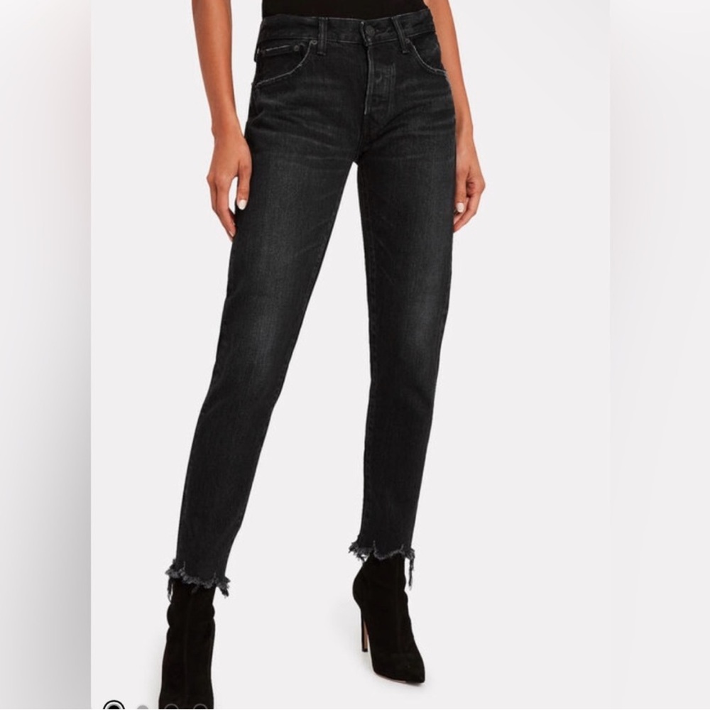 Moussy Vintage Jeans Distressed Black Wash
